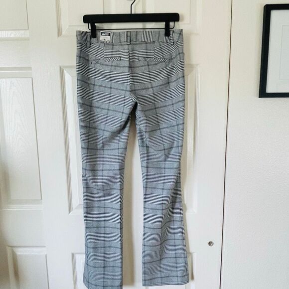Express Columnist Barely Boot Houndstooth Dress Pants Size 4 - Picture 3 of 9